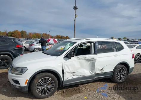 2018 Volkswagen Tiguan 2.0T Se/2.0T Sel from USA, damaged, VIN 3VV2B7AXXJM052808